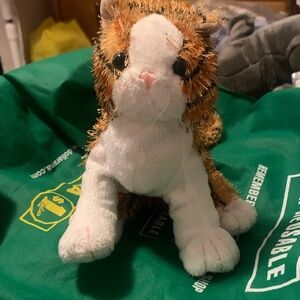 Webkinz striped orange alley cat